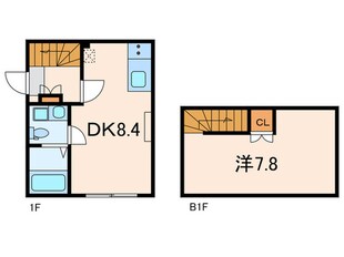 PASSAGE　白金の物件間取画像